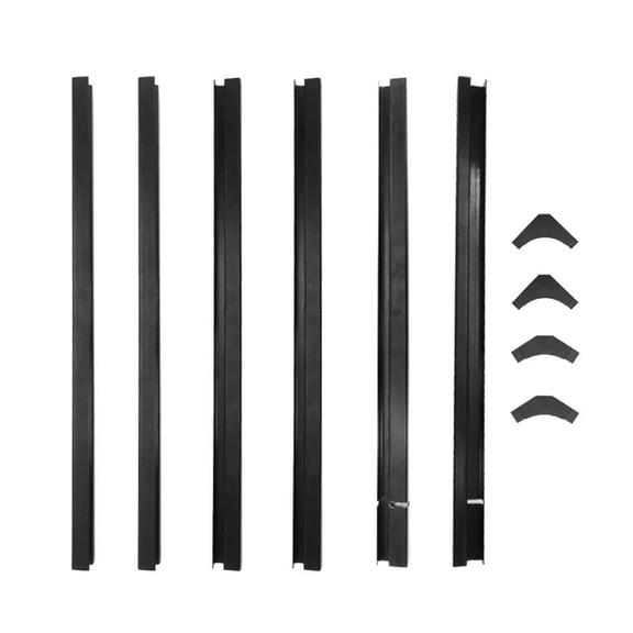 Front Door Pair Plastic Spacer Kit Top & Sloping Corner For Land-Rover Defender 1986-2016 201235 201657 BDG710080