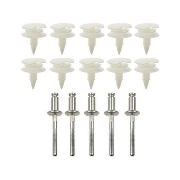 Front Door Panel Install Kit - Compatible with 1988 - 2000 Chevy K2500 1989 1990 1991 1992 1993 1994 1995 1996 1997 1998 1999