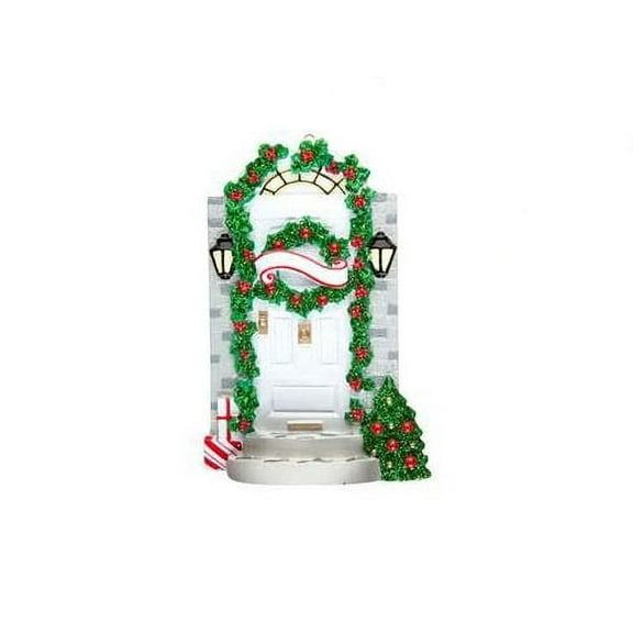 Front Door Personalized Christmas Ornament DO-IT-YOURSELF