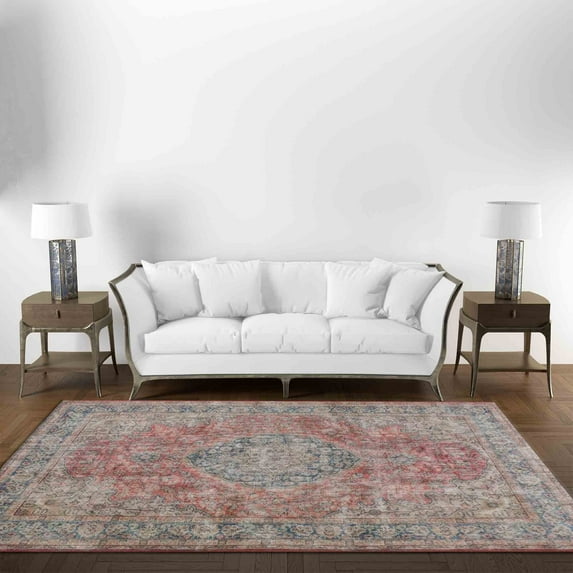 Front Door Rug, Moroccan Design Rug, Kitchen Rug, Floral Rug, Moroccan Design Rug, Floral Pattern Rug, Nursery Rugs, Large Rug, Turkish Rug, 2.6'x5' - 80x150 cm
