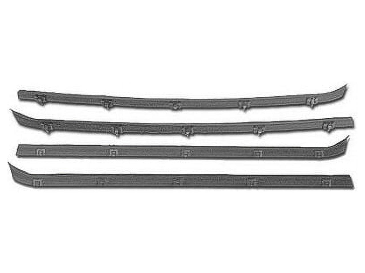 Front Door Window Guide Felt Compatible with 1975 1980 Chevy K5