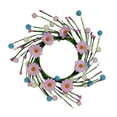 thumbnail image 1 of Front Door Wreath for Spring Summer, Denbek 32Cm Artificial Wreath for Front Door - Colorful & Full Faux Flower and Greenery Arrangement, 1 of 5