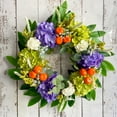 Front Door Wreaths for All Seasons, Hydrangea Fall Wreath, Peony and