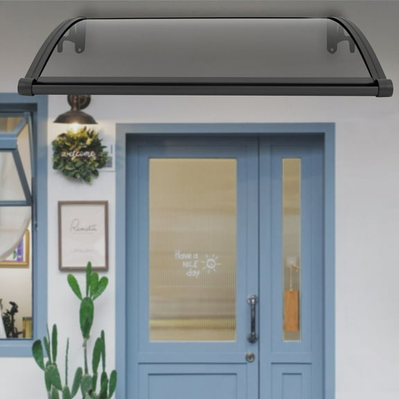 Front Doors/Windows Overhang Awning for Sun Shutter, Wall Mount Window Door Awning Canopy, Patio Awning Canopy