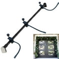 thumbnail image 1 of Front Double Door Garland Hanger For Christmas Decoration, Heavy-Duty Wreath & Garland Holder For Front Door, No Tools Easy Install Fits 32" To 80" Doors Reusable Steel Design, 1 of 6
