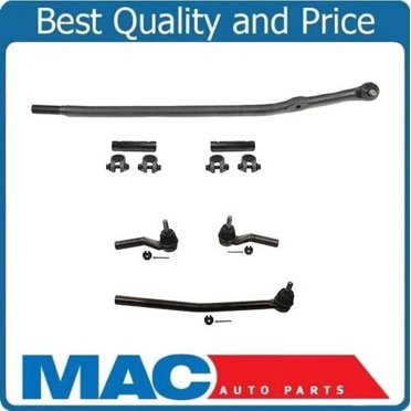 6-Piece Tie Rod Ends & Sleeves Kit – Ford E250 E350 E450 SRW 1992-2007 – PartsW – Lifetime Warranty