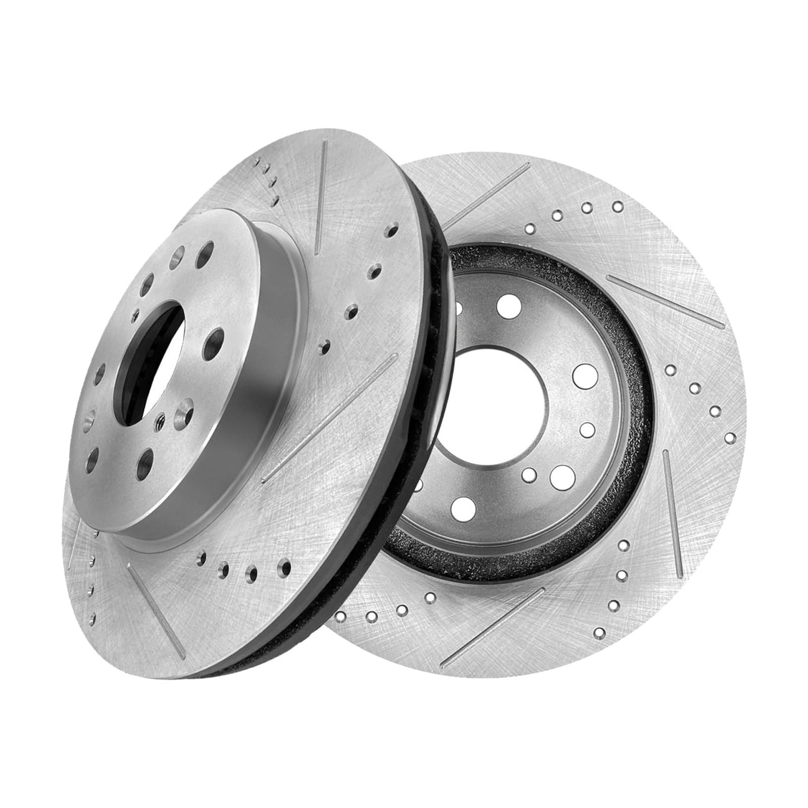 Front Drilled Slotted Brake Rotors 330mm For 2010-2013 Chevrolet Silverado 1500