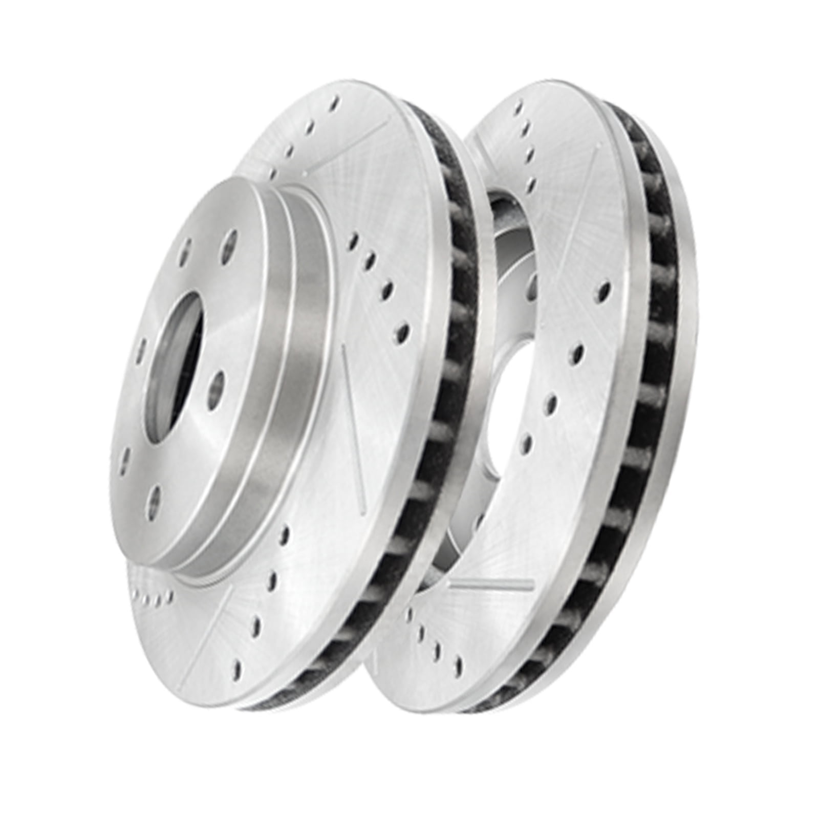 Front Drilled Slotted Disc Brake Rotors For 1999-2006 GMC Sierra 1500
