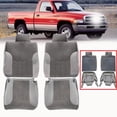 thumbnail image 1 of Front Driver & Passenger Bottom & Top Cloth Seat Cover For 1994-97 Dodge Ram 1500 2500, 1 of 10