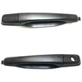 thumbnail image 1 of Front Driver and Passenger Side Exterior Door Handle Compatible with 2004-2012 Mitsubishi Galant Textured Black Without Key Hole MR970575XA MR970576XA Fe GT GTS LS Ralliart SE, 1 of 5