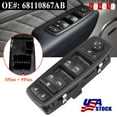 thumbnail image 1 of Front Driver Power Window Switch Master 68110867AB for Dodge Ram 1500 2500 3500, 1 of 12