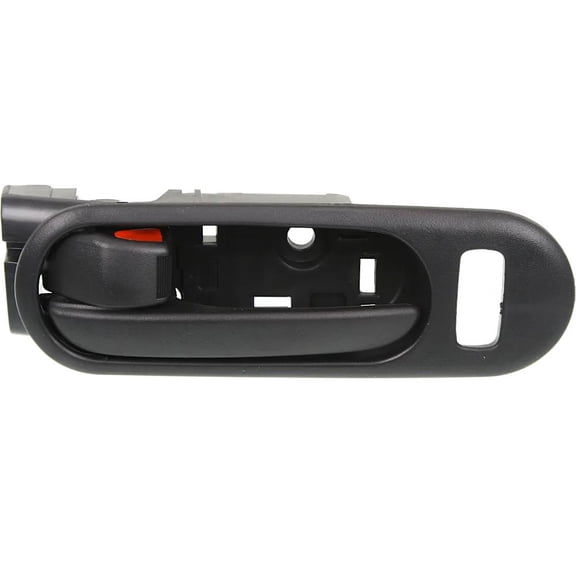 Front Driver Side Interior Door Handle Compatible with 2007-2012 Mazda Cx-7 Black With Lock Button EH445933002 EG2159330B02 GX Grand Touring SV Sport GS GT Direct Fit Handle Assembly