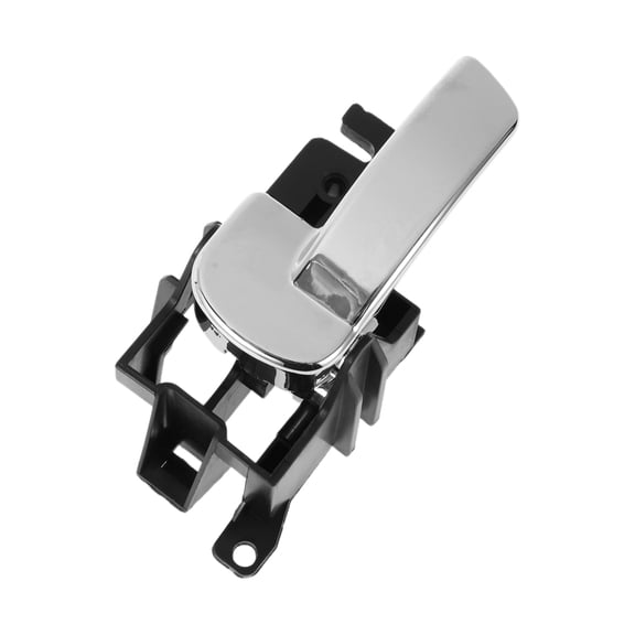 Front Driver Side Rear Left Passenger Side Interior Door Handle for Nissan Pathfinder R51 05-13 Inside Door Handle No.6806714X02BBlack Silver Tone