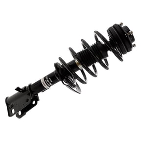 Front Driver Side Twin-Tube Complete Strut Assembly for Chrysler 200 2011-2014 Black Steel