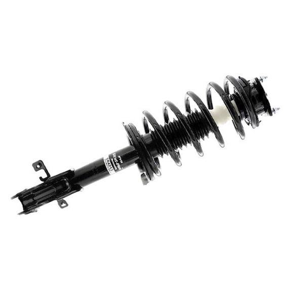 Front Driver Side Twin-Tube Complete Strut Assembly for Ford Edge 2011-2014 Black Steel