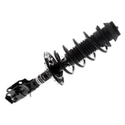Front Driver Side Twin-Tube Complete Strut Assembly for Honda Fit 2015-2020 Black Steel
