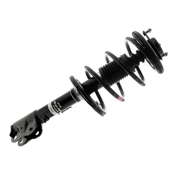 Front Driver Side Twin-Tube Complete Strut Assembly for Mitsubishi Outlander 2008-2013 Black Steel