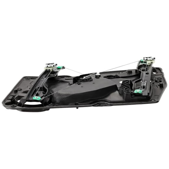 Front Driver Side Window Regulator Compatible with 2010-2014 Volkswagen Golf GTI MK6 Hatchback Power Without Motor With Panel 5K0837461D Direct Fit