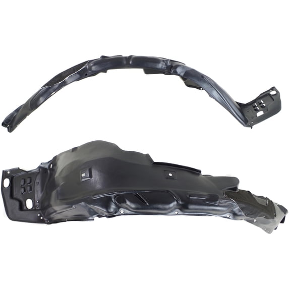 Front Driver and Passenger Side Fender Liner 4-Door Sedan Japan Built Vehicle for 2012 Honda Civic GX