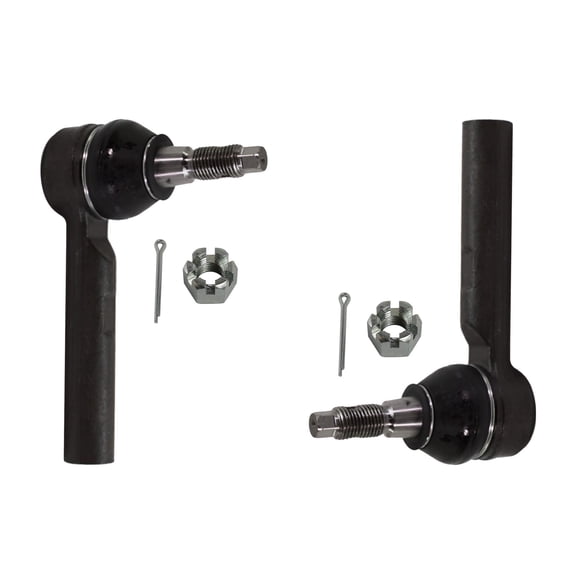 Front Driver and Passenger Side Outer Tie Rod Ends for 2003-2005 Lincoln Aviator Base 8 Cyl 4.6L
