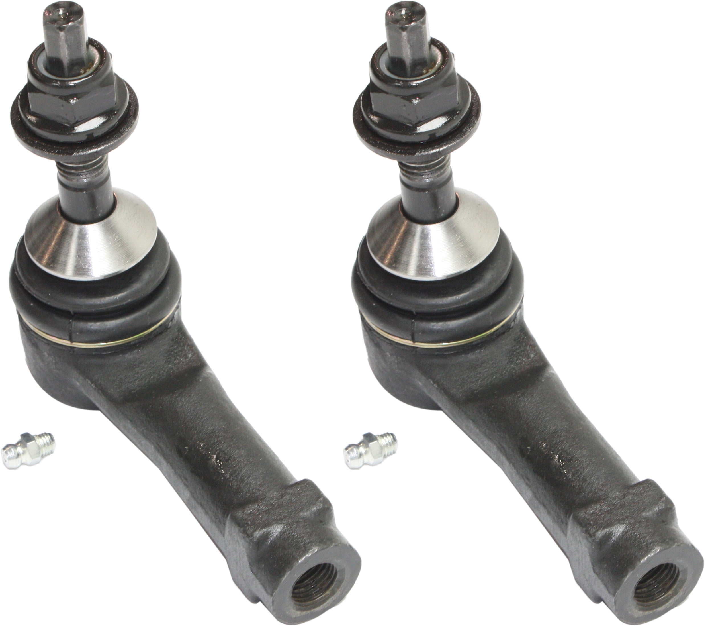 Front Driver and Passenger Side Outer Tie Rod Ends for 2005-2006 Ford