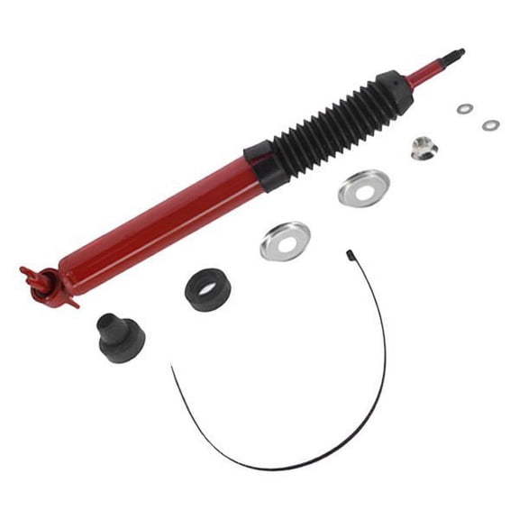 Front Driver or Passenger Side Monotube Non-Adjustable Shock Absorber for Dodge Ram 2003-2009 Steel/Rubber
