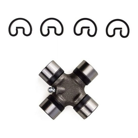 Front Driveshaft at Front Axle Universal Joint - Compatible with 2004 - 2012 GMC Canyon 4WD 2005 2006 2007 2008 2009 2010 2011