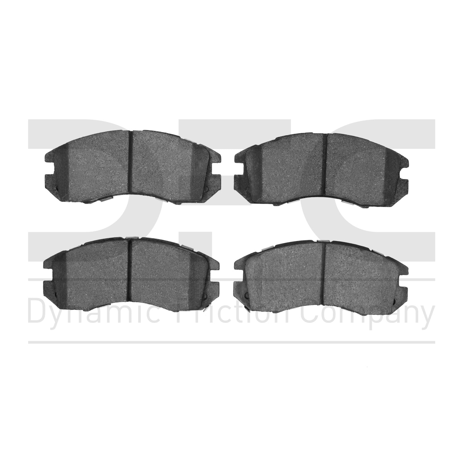 Front Dynamic Friction Company 3000 Semi-Met Brake Pads 1311-0470-00