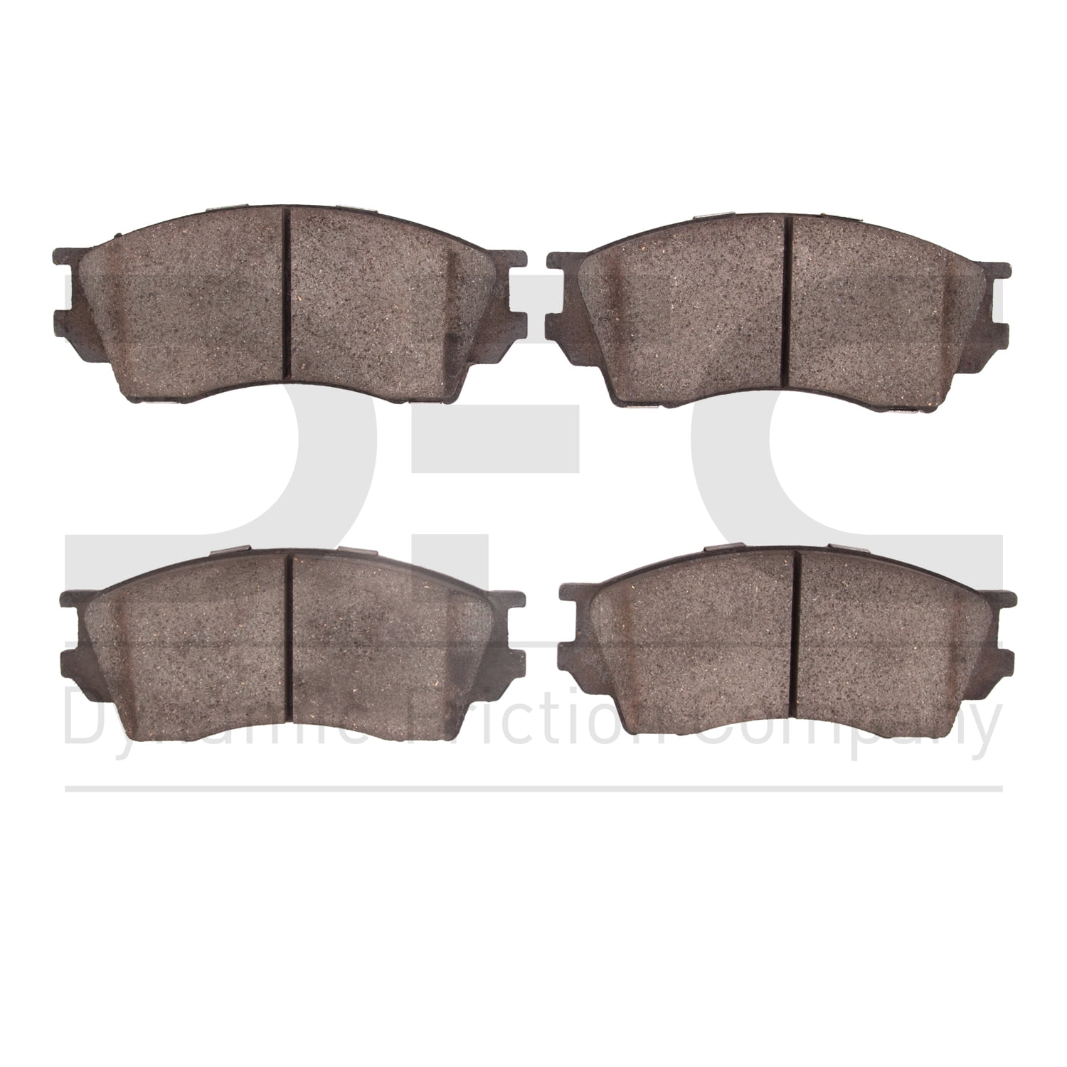 Front Dynamic Friction Company 3000 Semi-Met Brake Pads 1311-0643-00