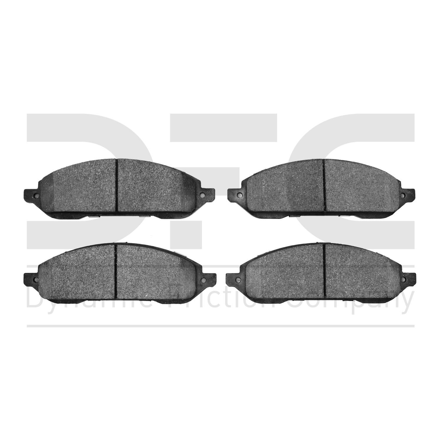 Front Dynamic Friction Company 3000 Semi-Met Brake Pads 1311-1022-00