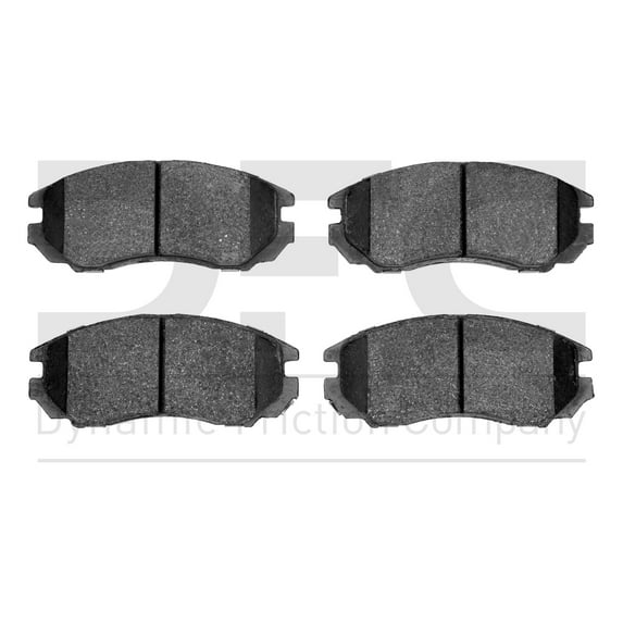 Front Dynamic Friction Company 3000 Semi-Met Brake Pads 1311-1104-00