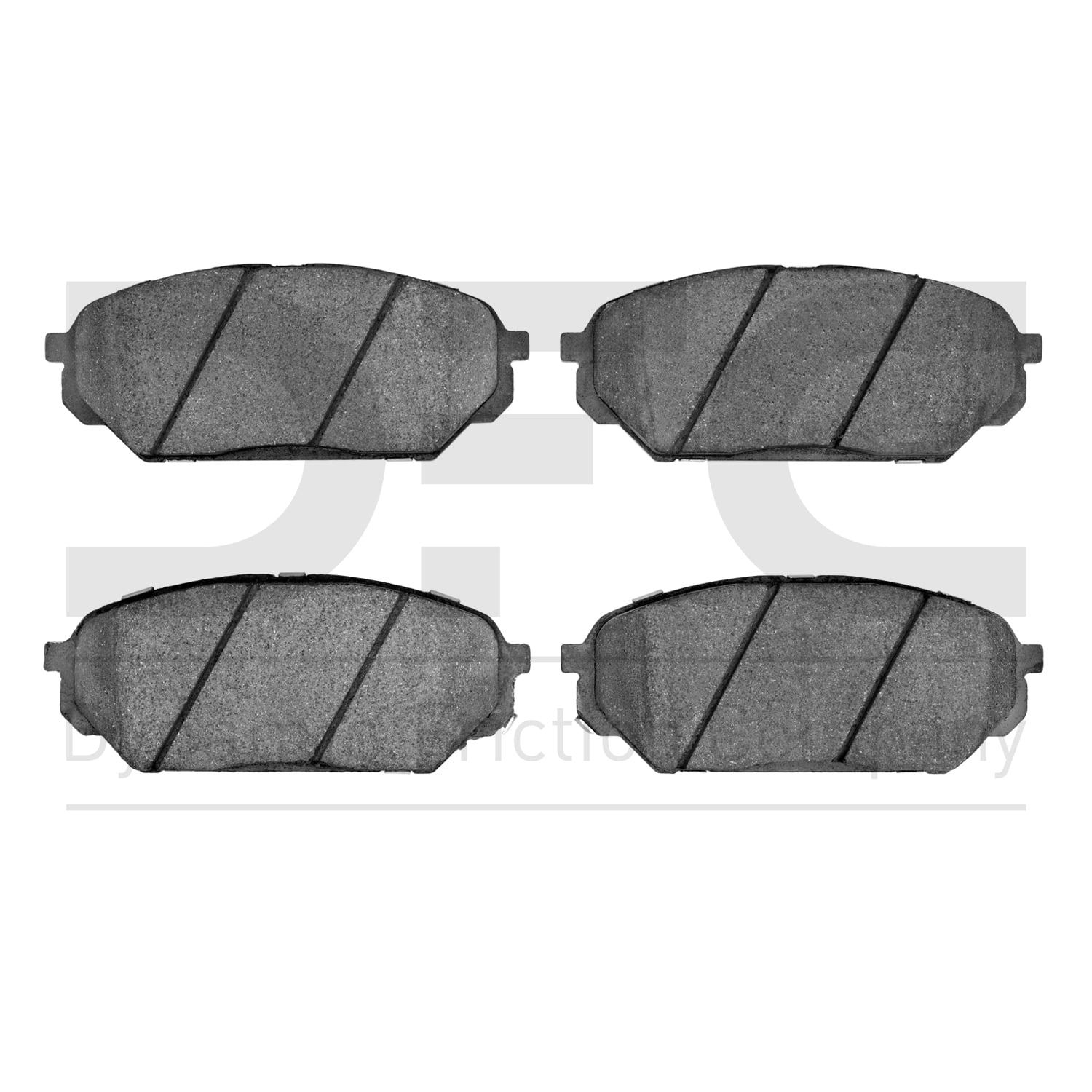 Front Dynamic Friction Company 3000 Semi-Met Brake Pads 1311-1301-00