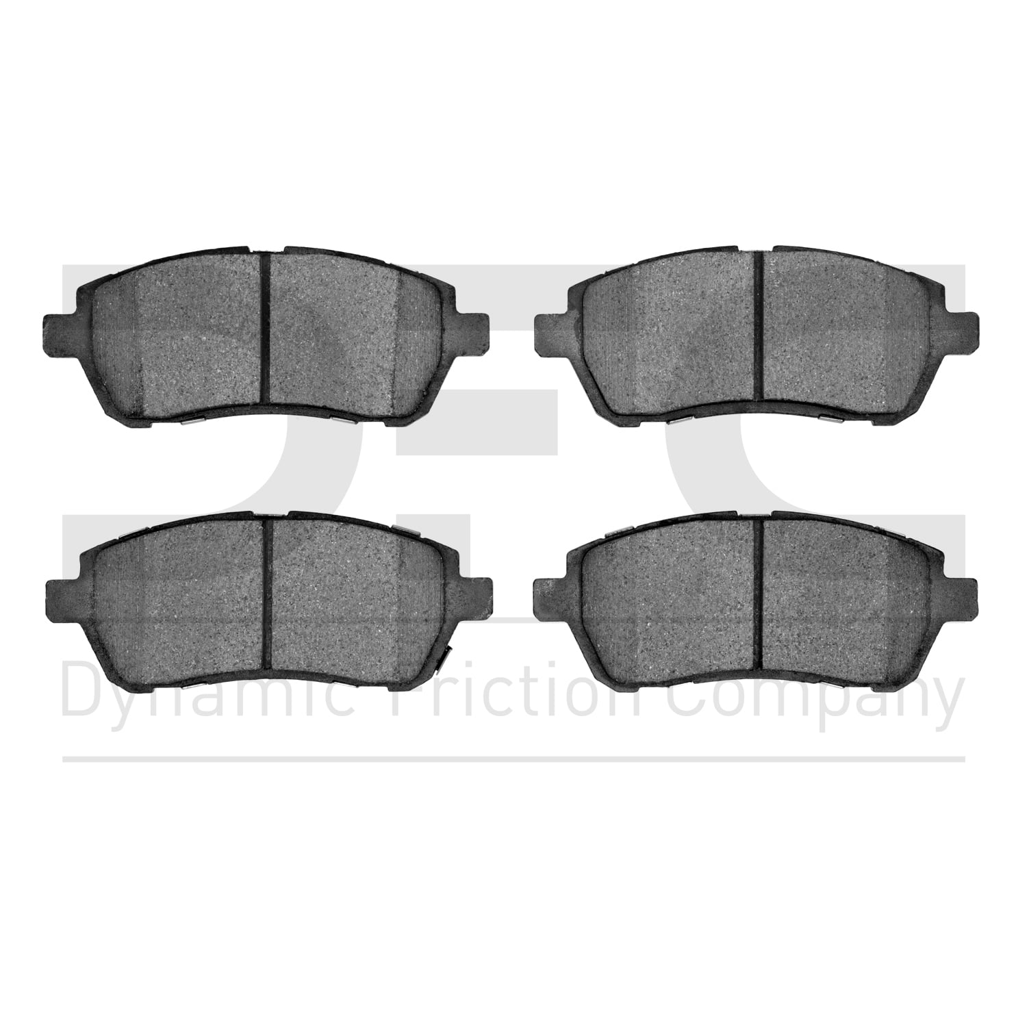 Front Dynamic Friction Company 3000 Semi-Met Brake Pads 1311-1454-10