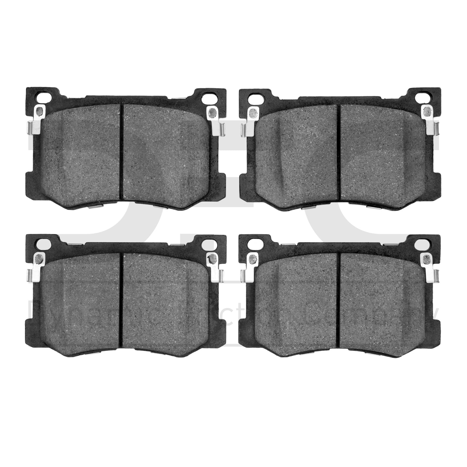 Front Dynamic Friction Company 3000 Semi-Met Brake Pads 1311-1799-00