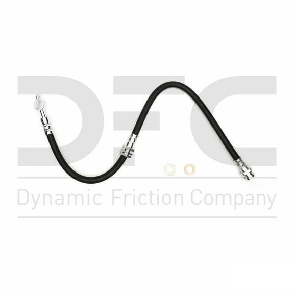 Front Dynamic Friction Company Brake Line Hose 350-37004 For 1981-1982 Chevrolet LUV, 1981-1983 Isuzu Pickup