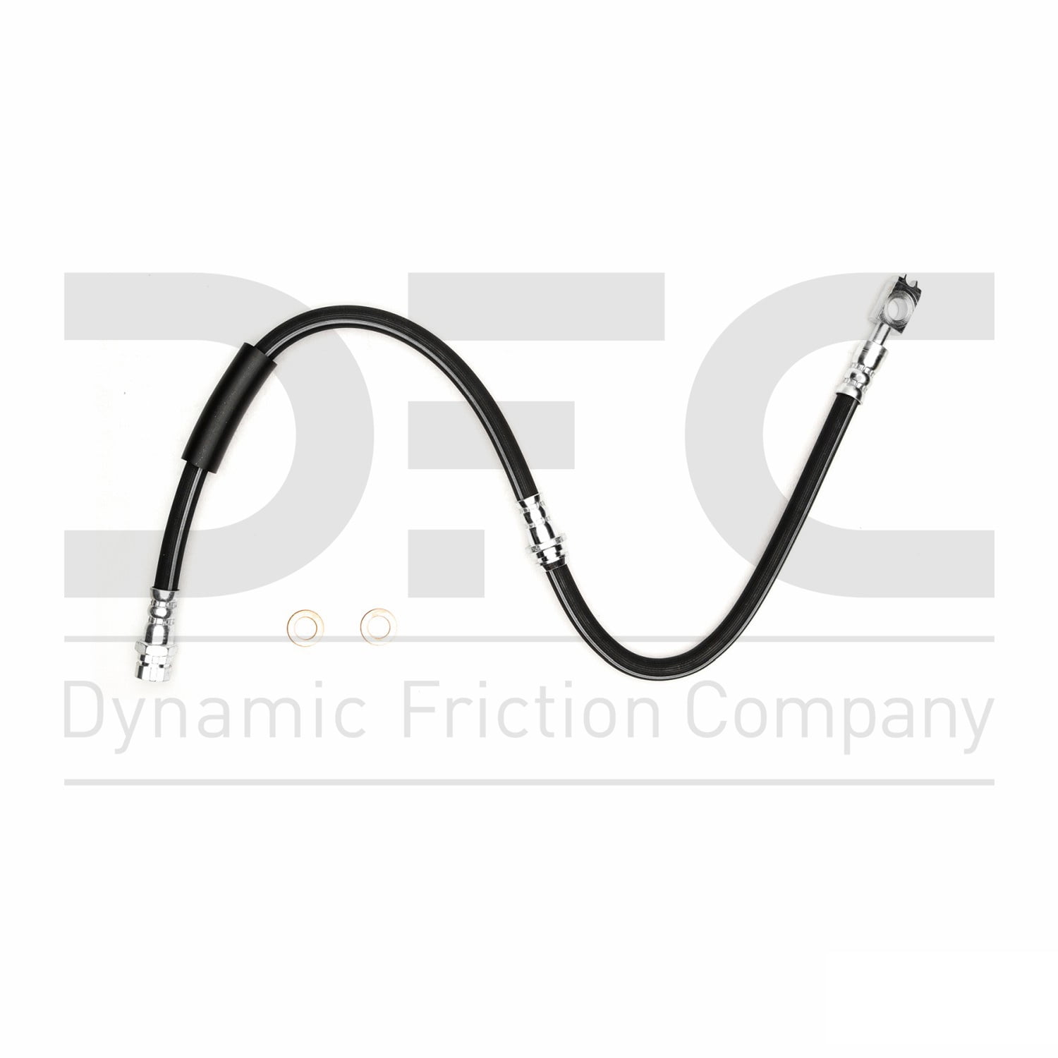 Front Dynamic Friction Company Brake Line Hose 350-73014 For 2008-2009 Audi TT, 2009-2014 Audi TT Quattro
