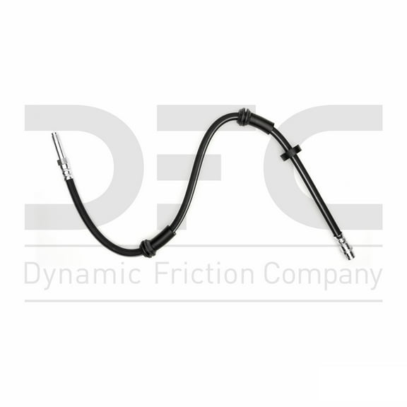 Front Dynamic Friction Company Brake Line Hose 350-73023 For 2013 Audi A6 Quattro, 2013-2018 Audi S6, 2013-2018 Audi S7