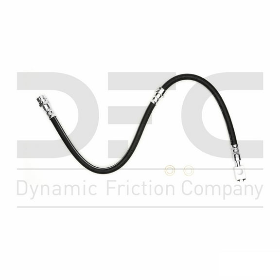 Front Dynamic Friction Company Brake Line Hose 350-74027 For 2009-2018 Volkswagen Tiguan, 2011-2018 Volkswagen Jetta, 2012-2018 Volkswagen Beetle, 2012-2018 Volkswagen Passat, 2015-2018 Audi Q3