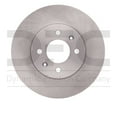thumbnail image 1 of Front Dynamic Friction Company Disc Brake Rotor 600-03001 (1) For 2006-2011 Hyundai Accent, 2006-2011 Kia Rio, 2006-2011 Kia Rio5, 2006-2012 Dodge Attitude, 1 of 4