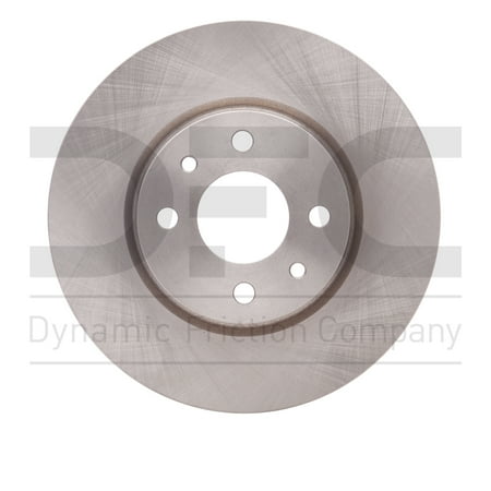 Front Dynamic Friction Company Disc Brake Rotor 600-07002 (1) For 2009-2019 Fiat 500, 2015-2018 Dodge Vision