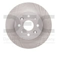 thumbnail image 1 of Front Dynamic Friction Company Disc Brake Rotor 600-21006 (1) For 2003-2005 Kia Rio, 1 of 2