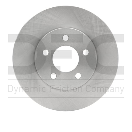 Front Dynamic Friction Company Disc Brake Rotor 600-54056 (1) For 2005-2010 Ford Mustang