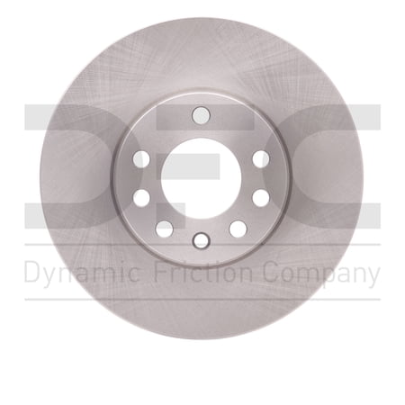 Front Dynamic Friction Company Disc Brake Rotor 600-65011 (1)