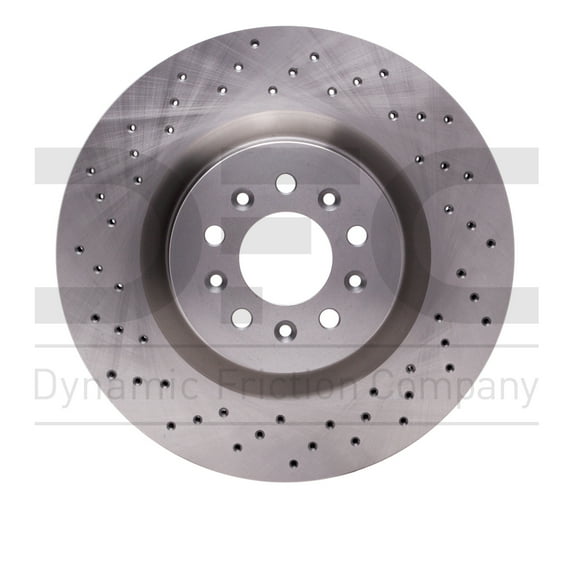 Front Dynamic Friction Company Disc Brake Rotor 620-54054 (1) For 2005-2006 Ford GT