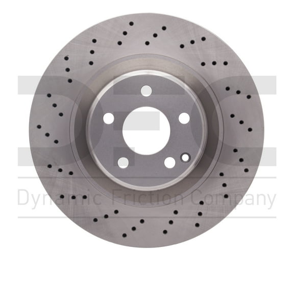 Front Dynamic Friction Company Disc Brake Rotor 620-63041 (1) For 2001-2002 Mercedes-Benz CL55 AMG, 2001-2002 Mercedes-Benz S55 AMG, 2001-2006 Mercedes-Benz CL600, 2001-2006 Mercedes-Benz S600