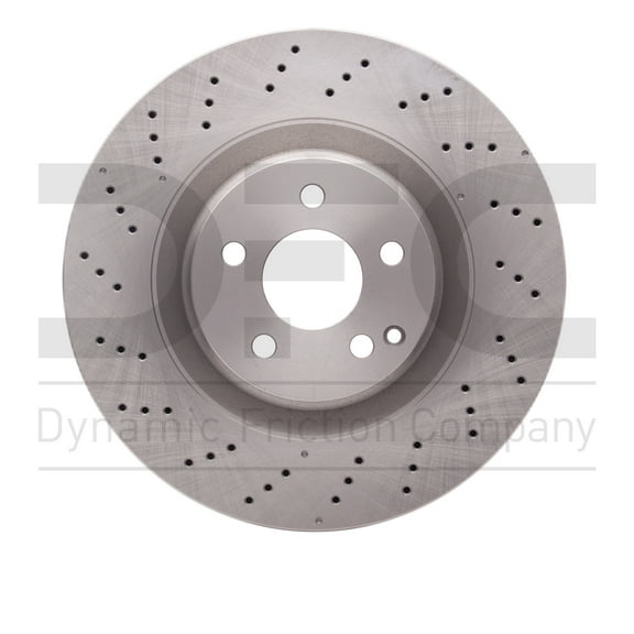 Front Dynamic Friction Company Disc Brake Rotor 620-63075 (1)