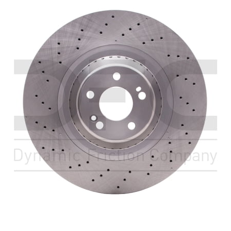 Front Dynamic Friction Company Disc Brake Rotor 620-63116 (1) For 2015-2017 Mercedes-Benz S600, 2016-2017 Mercedes-Benz Maybach S600