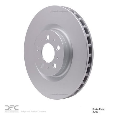 Front Dynamic Friction Company GEOSPEC Coated Brake Rotor 604-27031 (1) For 2004-2007 Volvo S60, 2004-2007 Volvo V70