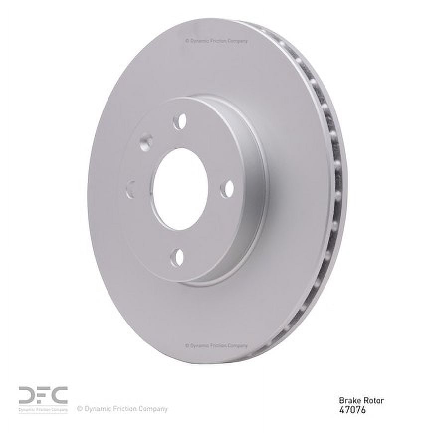 Front Dynamic Friction Company GEOSPEC Coated Brake Rotor 604-47076 (1) For 2016-2022 Chevrolet Spark