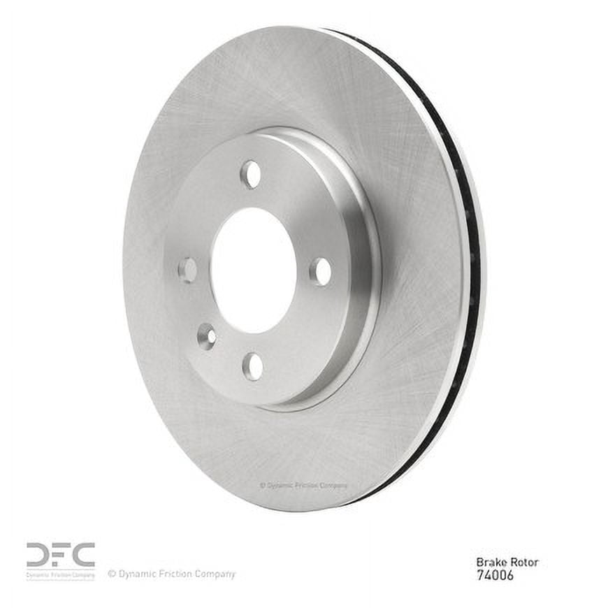 Front Dynamic Friction Company GEOSPEC Coated Brake Rotor 604-74006 (1)